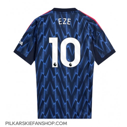 Koszulka piłkarska Arsenal Eberechi Eze #10 Strój wyjazdowy 2025-26 tanio Krótki Rękaw Koszulka piłkarska Arsenal Eberechi Eze #10 Strój wyjazdowy 2025-26 tanio Krótki Rękaw
